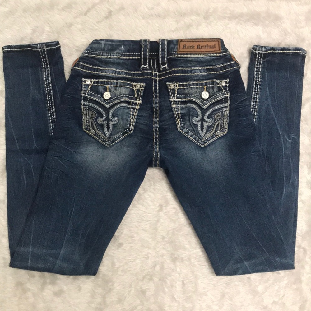 🔥Rock Revival Skinny Jeans🔥